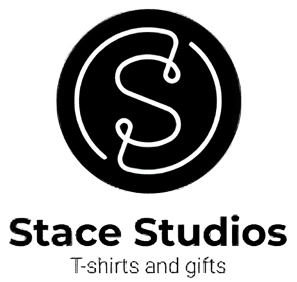 Stace studios logo with a green background